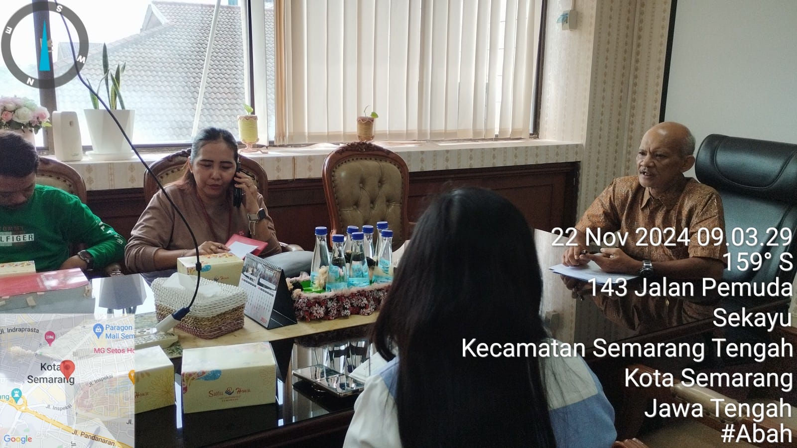 DISKOMINFO Kota Semarang Hadiri Rakor Bazaar Pangan Murah